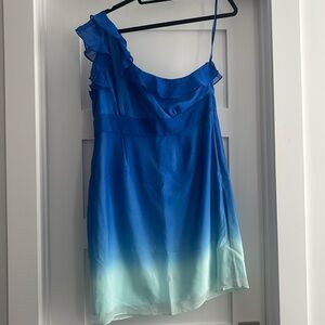 Size 12 Gianni Bini One Shoulder Dress